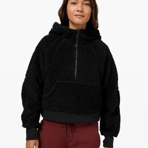 lululemon Scuba Oversized Sherpa Half Zipped